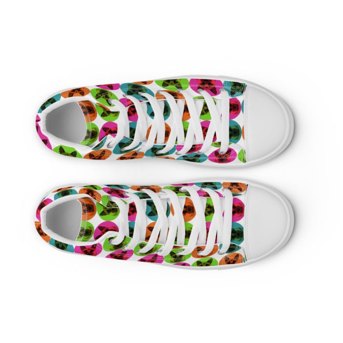 Men’s high top canvas shoes - Image 9