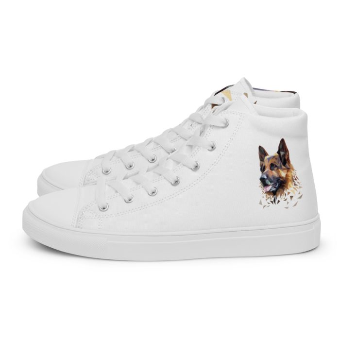 Men’s high top canvas shoes - Image 2