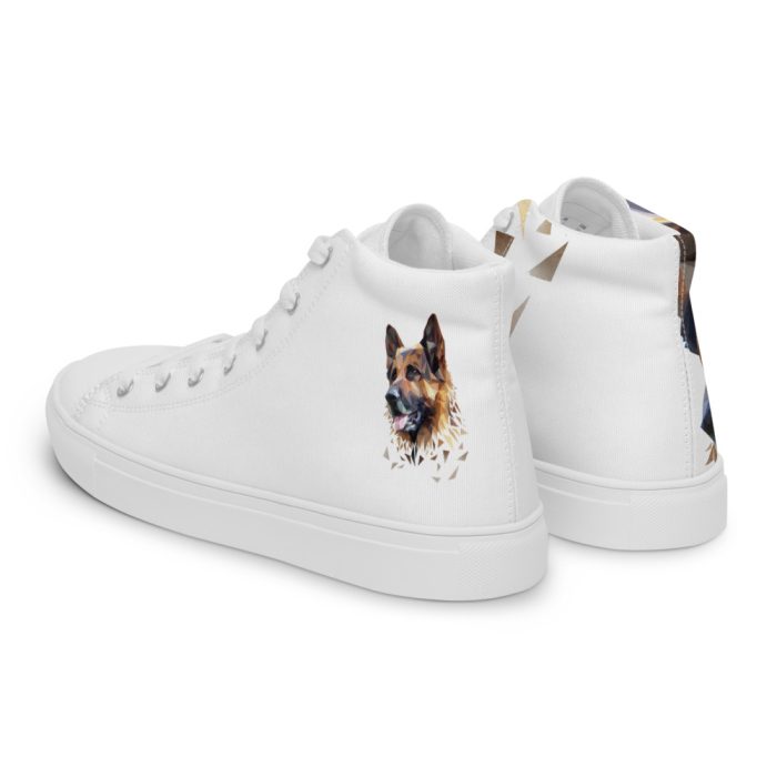 Men’s high top canvas shoes - Image 3