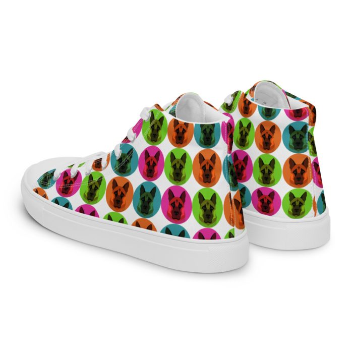 Men’s high top canvas shoes - Image 4