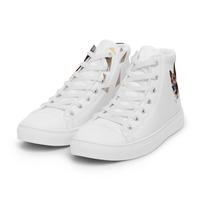 Men’s high top canvas shoes - Image 4