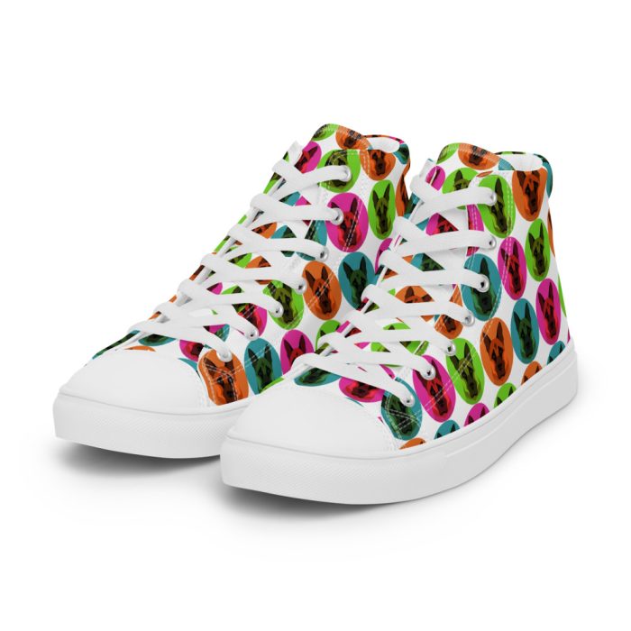 Men’s high top canvas shoes - Image 5