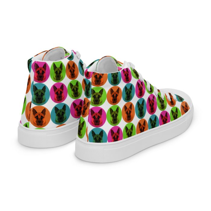 Men’s high top canvas shoes - Image 7