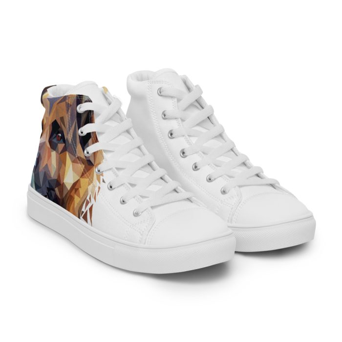 Men’s high top canvas shoes - Image 7