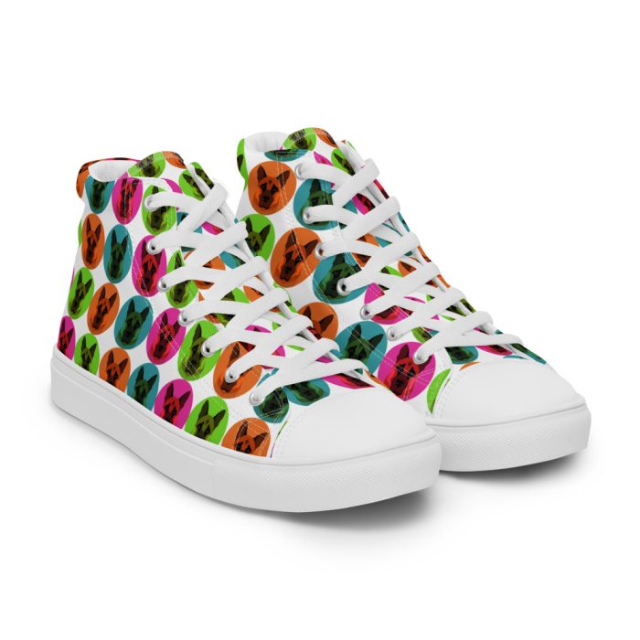 Men’s high top canvas shoes - Image 8