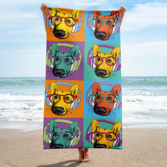 Groovy Dogs Premium Towel