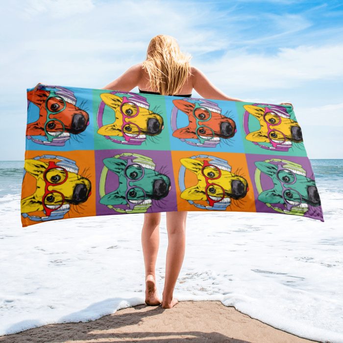 Groovy Dogs Premium Towel - Image 2