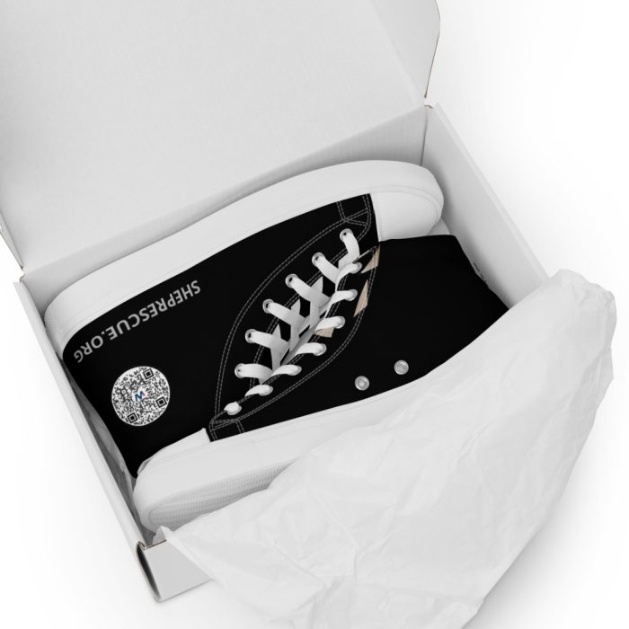 Women’s high top canvas shoes - Image 2